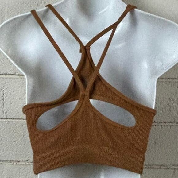 Free People Movement Brown Tank size L - Picture 7 of 8